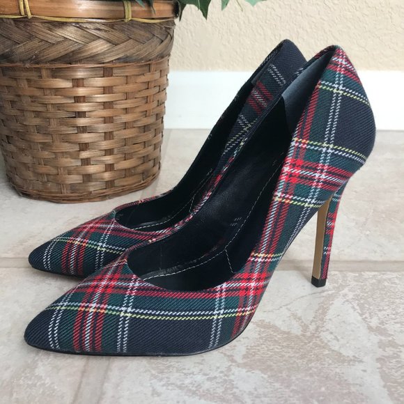 Charles by  Charles David Shoes - HP🎉 Charles by Charles David | Plaid Heels Size 5